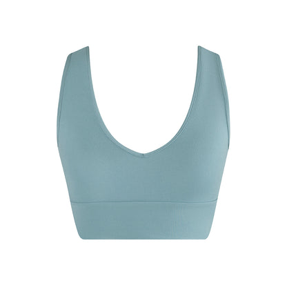 Energetiks Natalie 4-Way Crop Top - Stone Blue
