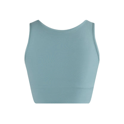 Energetiks Natalie 4-Way Crop Top - Stone Blue
