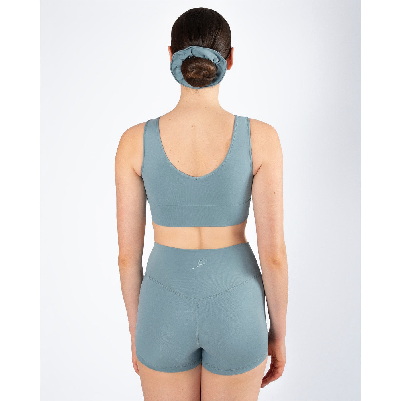 Energetiks Natalie 4-Way Crop Top - Stone Blue