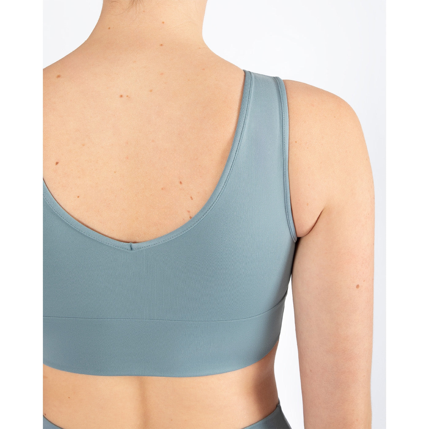 Energetiks Natalie 4-Way Crop Top - Stone Blue