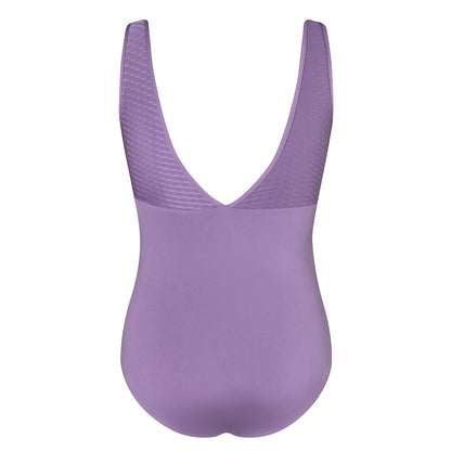 Energetiks Natalie V Back Leotard - Orchid
