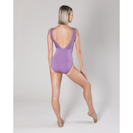 Energetiks Natalie V Back Leotard - Orchid