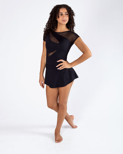 Energetiks Natalia Split Skirt - Black