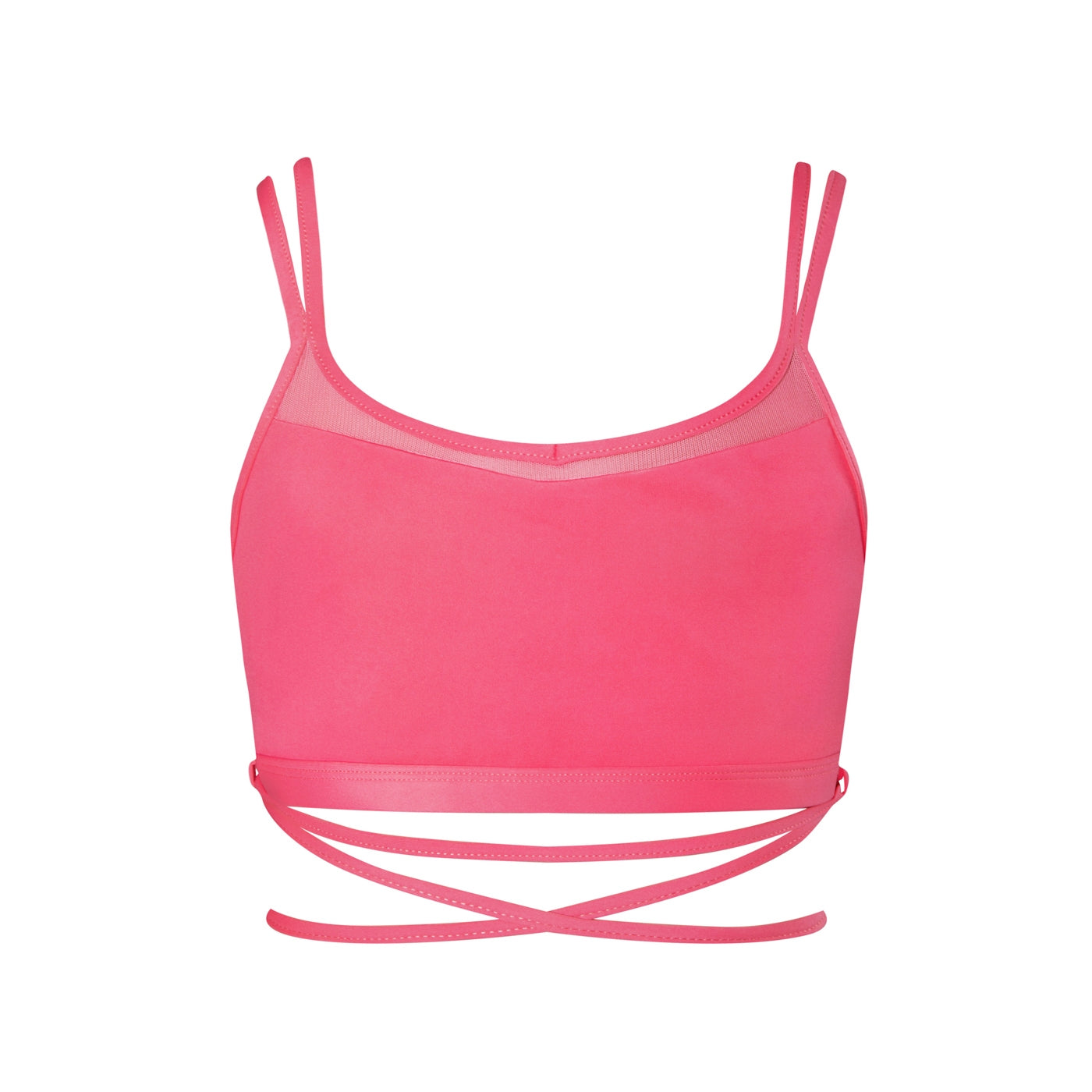 Energetiks Roxy  Mesh Crop Top - Watermelon Crush