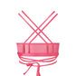 Energetiks Roxy  Mesh Crop Top - Watermelon Crush