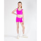 Energetiks Tori Crop Top - Hot Pink