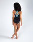 Energetiks Twist Camisole Leotard - Black