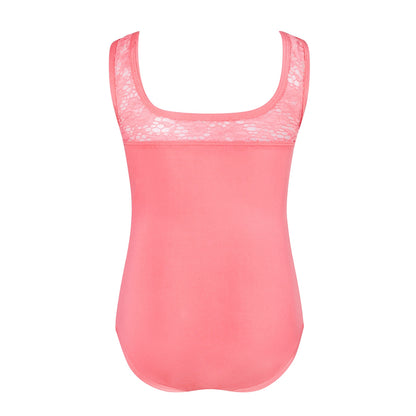 Energetiks Anna Leotard - Coral / Child XL