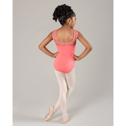 Energetiks Anna Leotard - Coral / Child XL