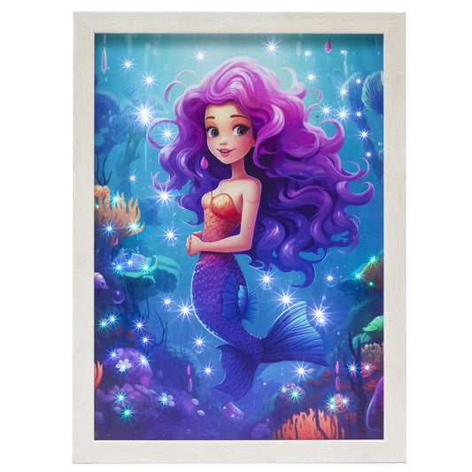 Mad Ally Light Up Frame - Mermaid