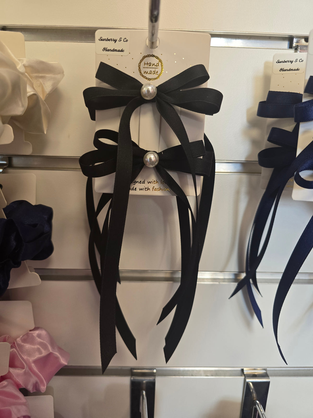 Sunberry & Co. Double Pearl Bow Set