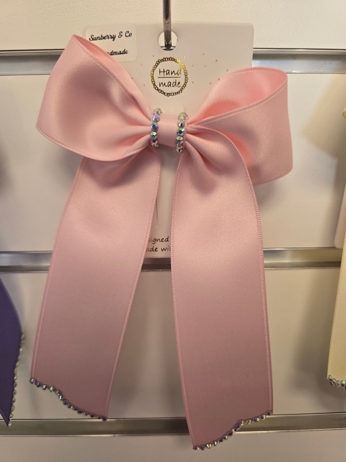 Sunberry & Co. Satin Statement Bow