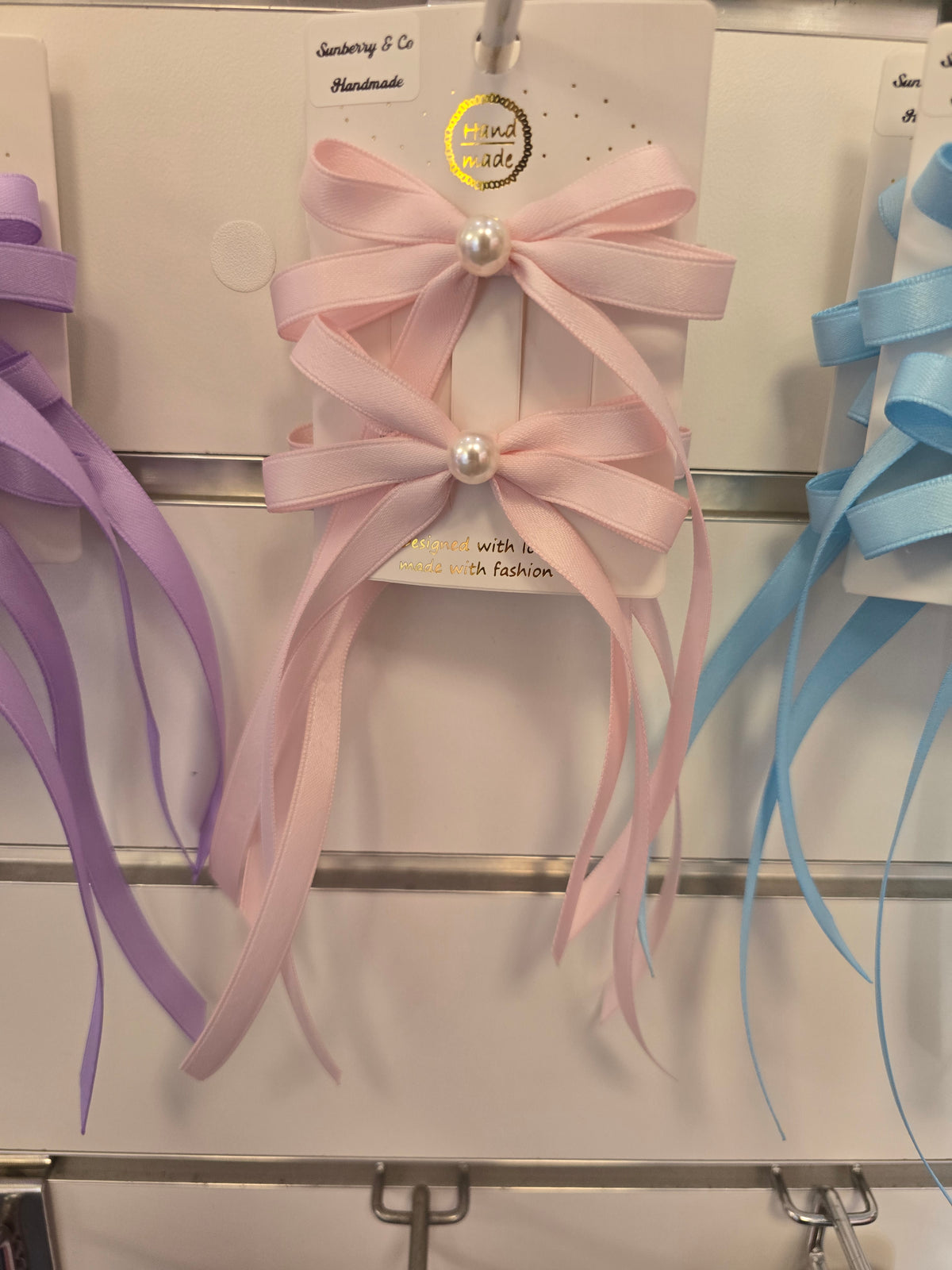 Sunberry & Co. Double Pearl Bow Set