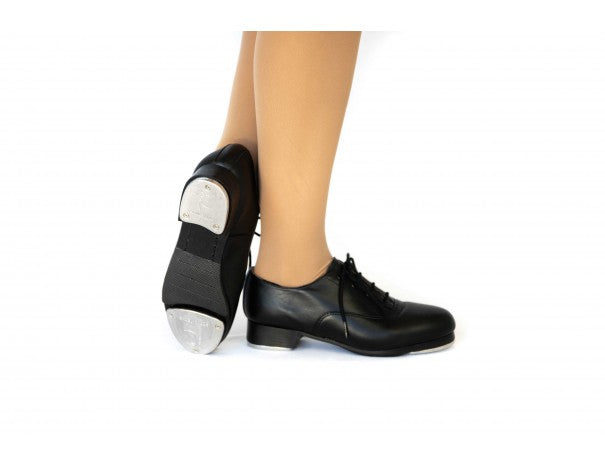Slick Dancewear Leather Lace Up Oxford Tap Shoes