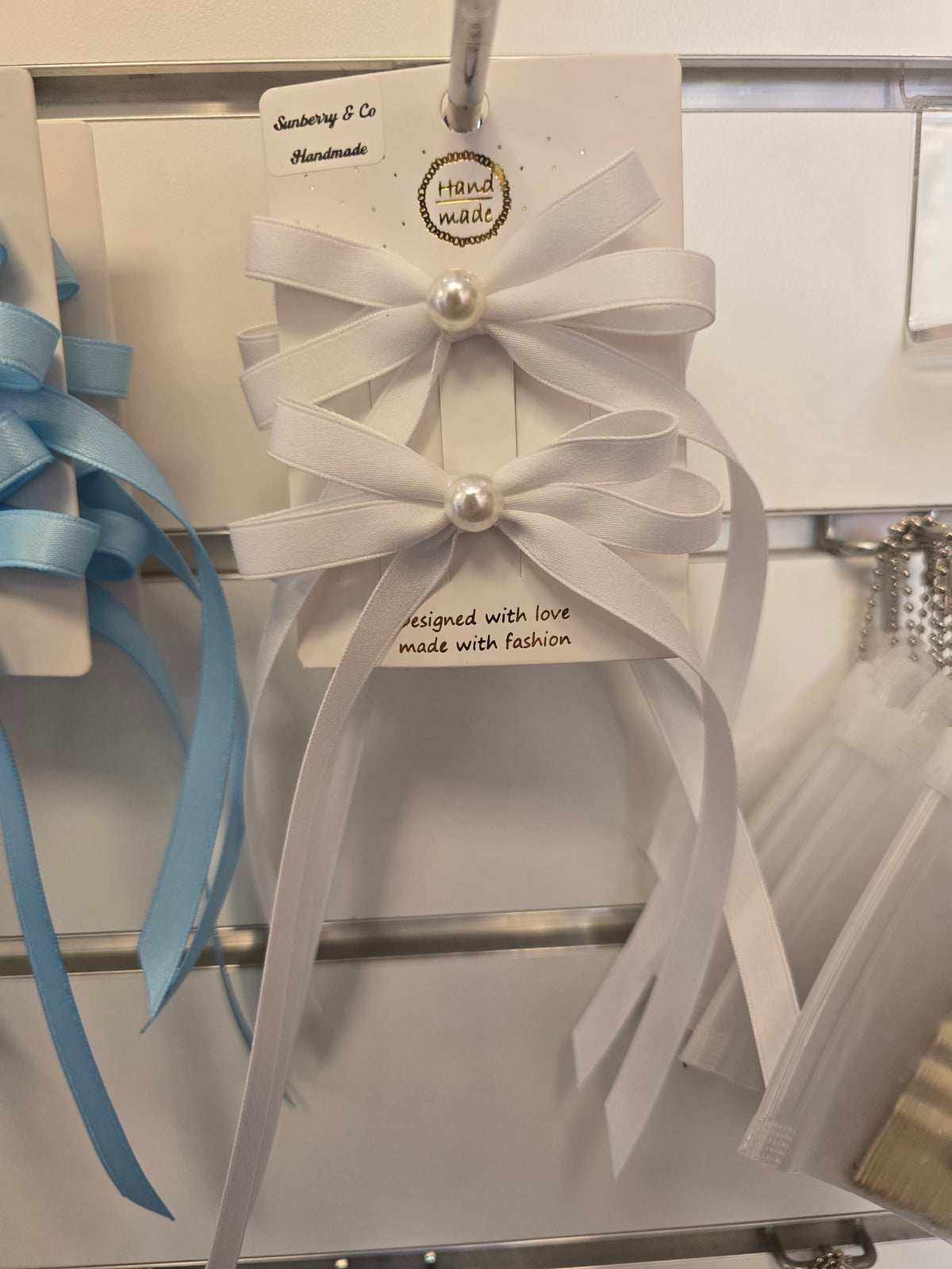 Sunberry & Co. Double Pearl Bow Set