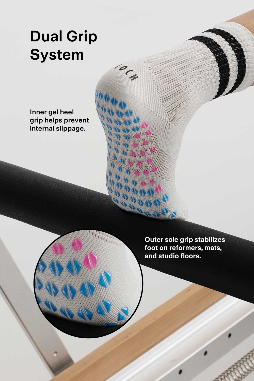 Bloch CoreGrip Pro Pilates Socks