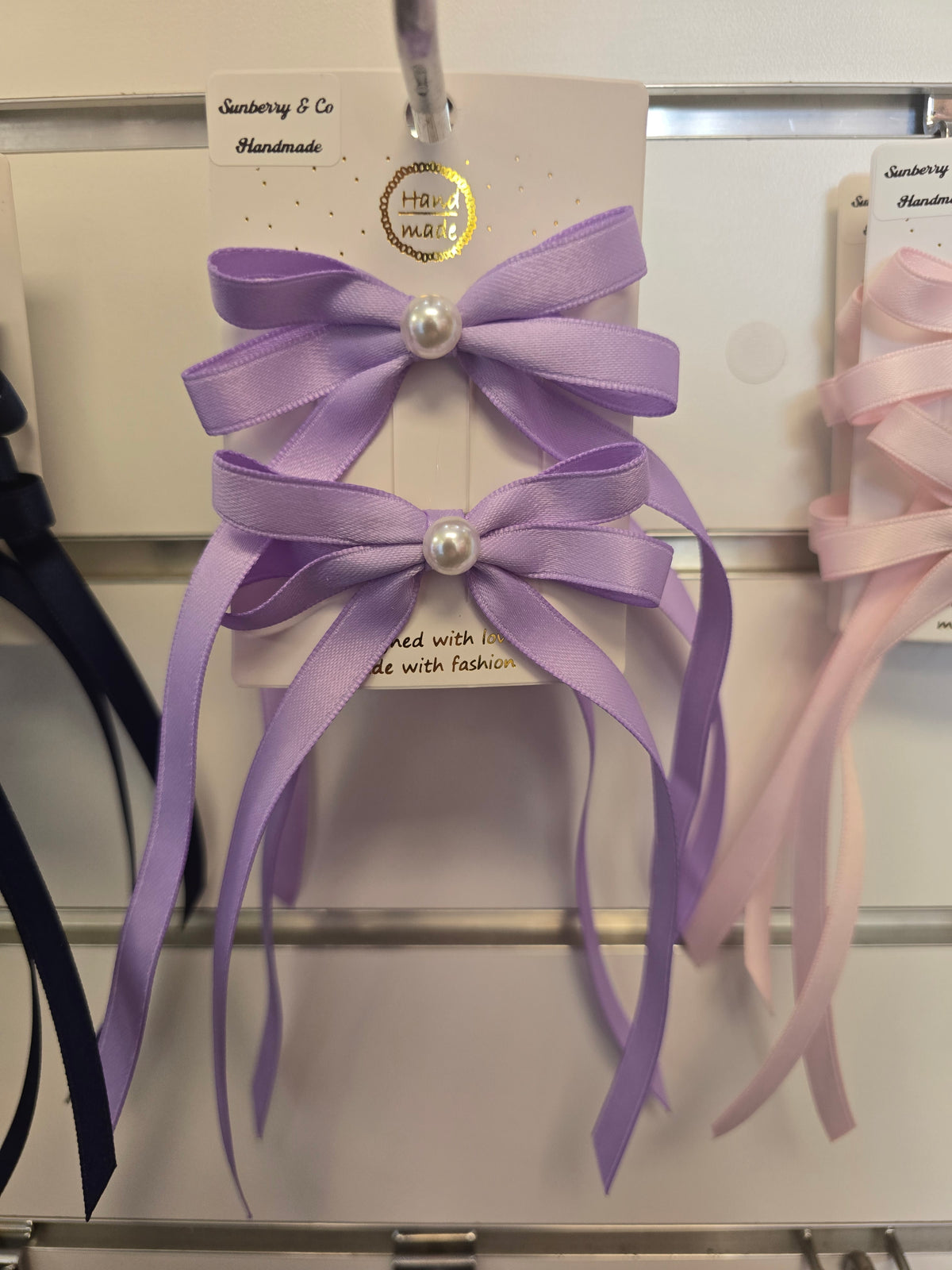 Sunberry & Co. Double Pearl Bow Set
