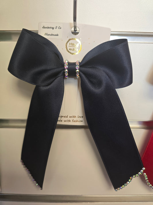 Sunberry & Co. Satin Statement Bow