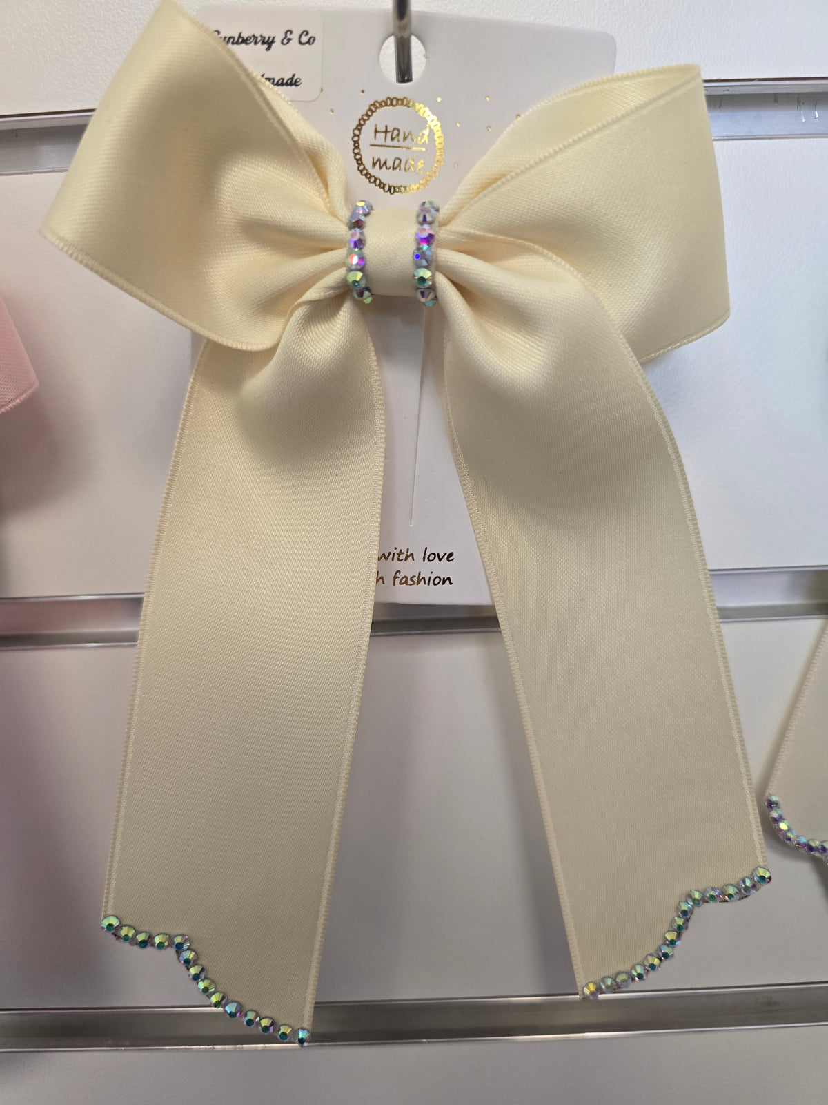 Sunberry & Co. Satin Statement Bow