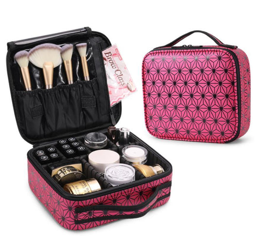 Mad Ally Small Makeup Case - Pink Pattern