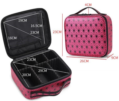 Mad Ally Small Makeup Case - Pink Pattern